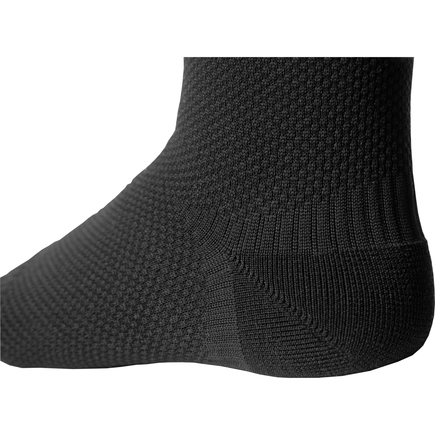 black ankle support brace