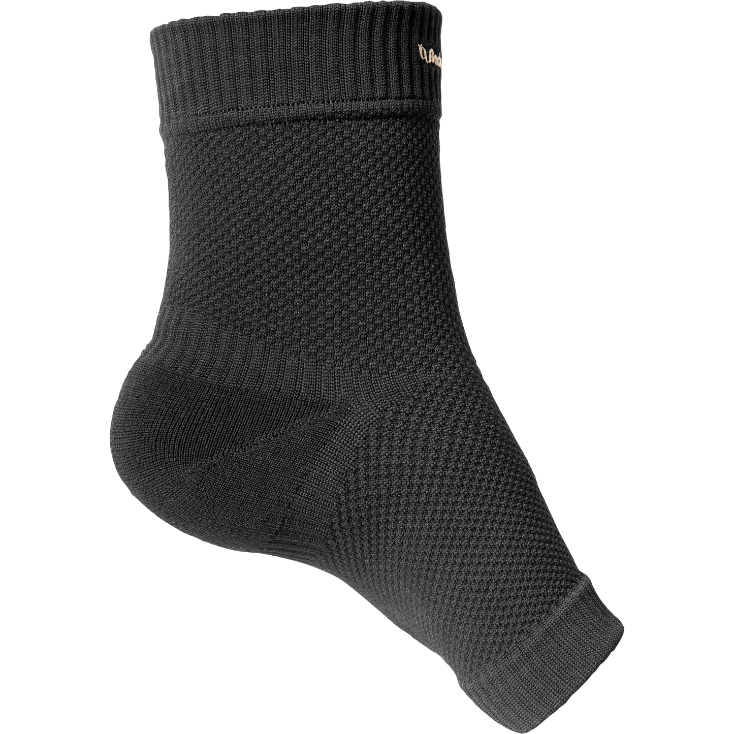 black ankle support brace