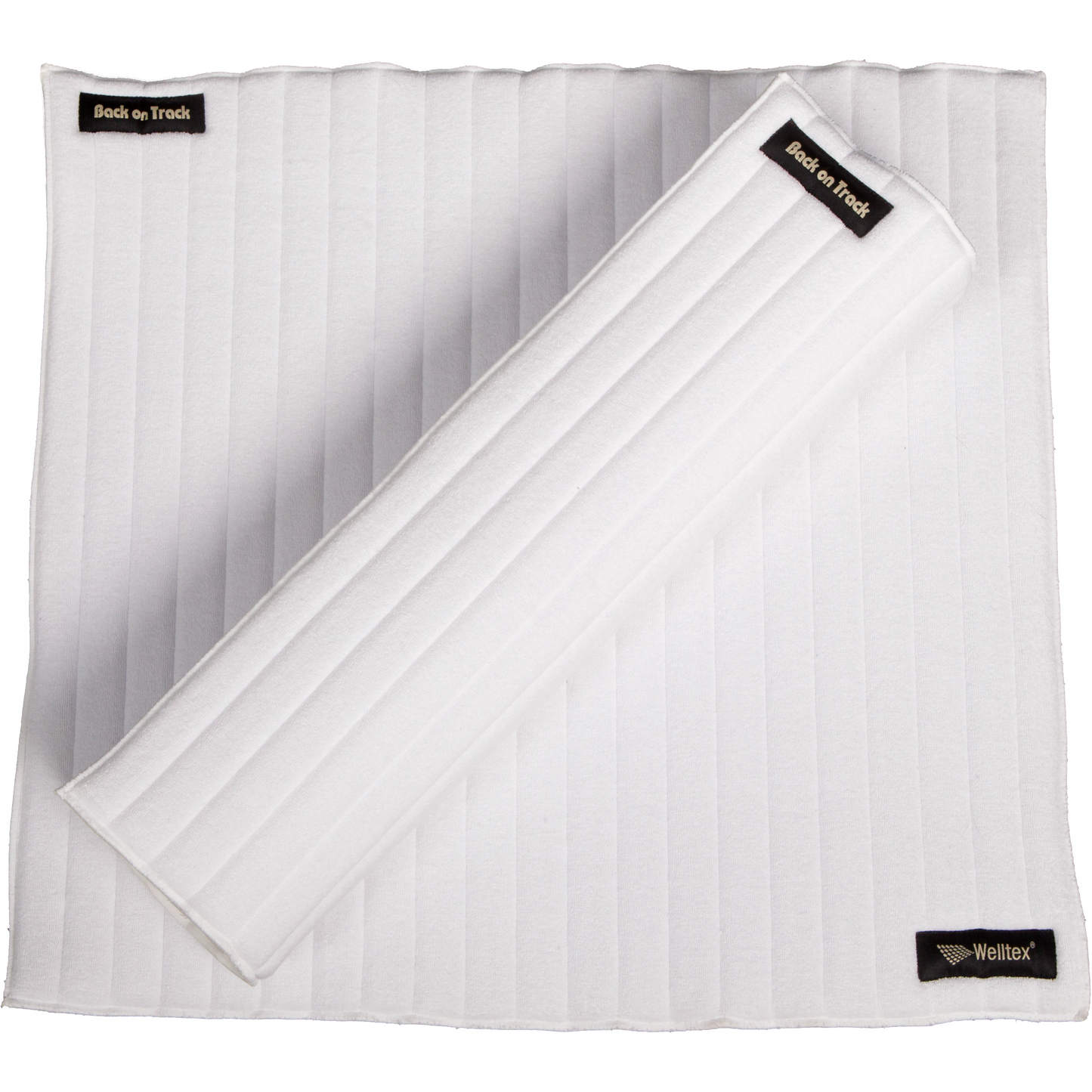 pair of white scandic pads