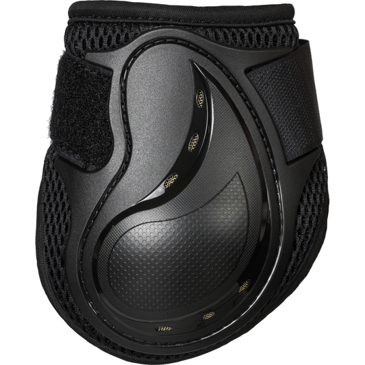 black fetlock boots, airflow design