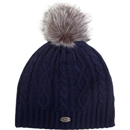 naxy beanie with pom pom