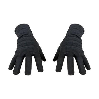 paid of thin black gloves