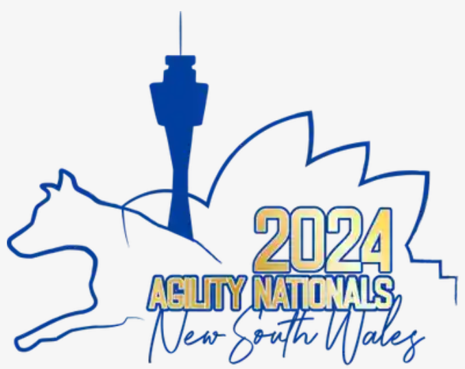 K9 NATURAL 2024 DOGS AUSTRALIA AGILITY NATIONALS LOGO