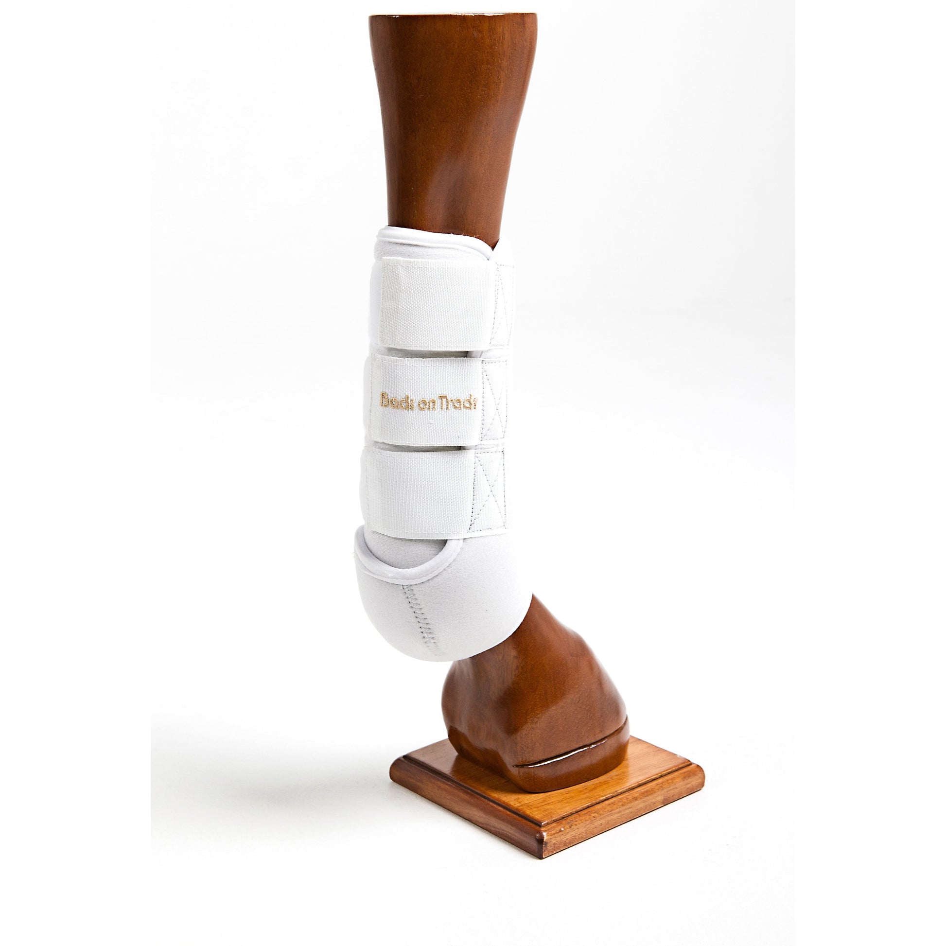 white front exercise boot