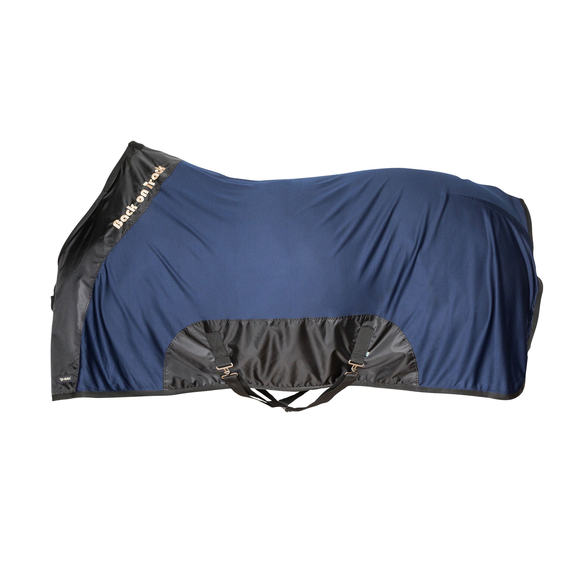 navy royal deluxe mesh rug