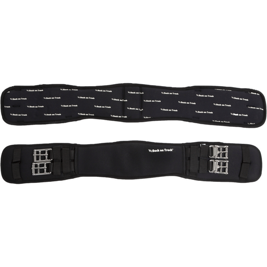 fixed welltex lined girth, black