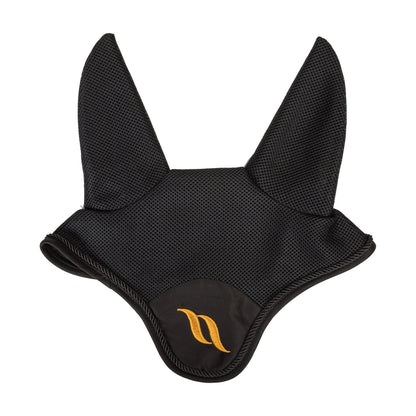 Airflow breathable black bonnet 