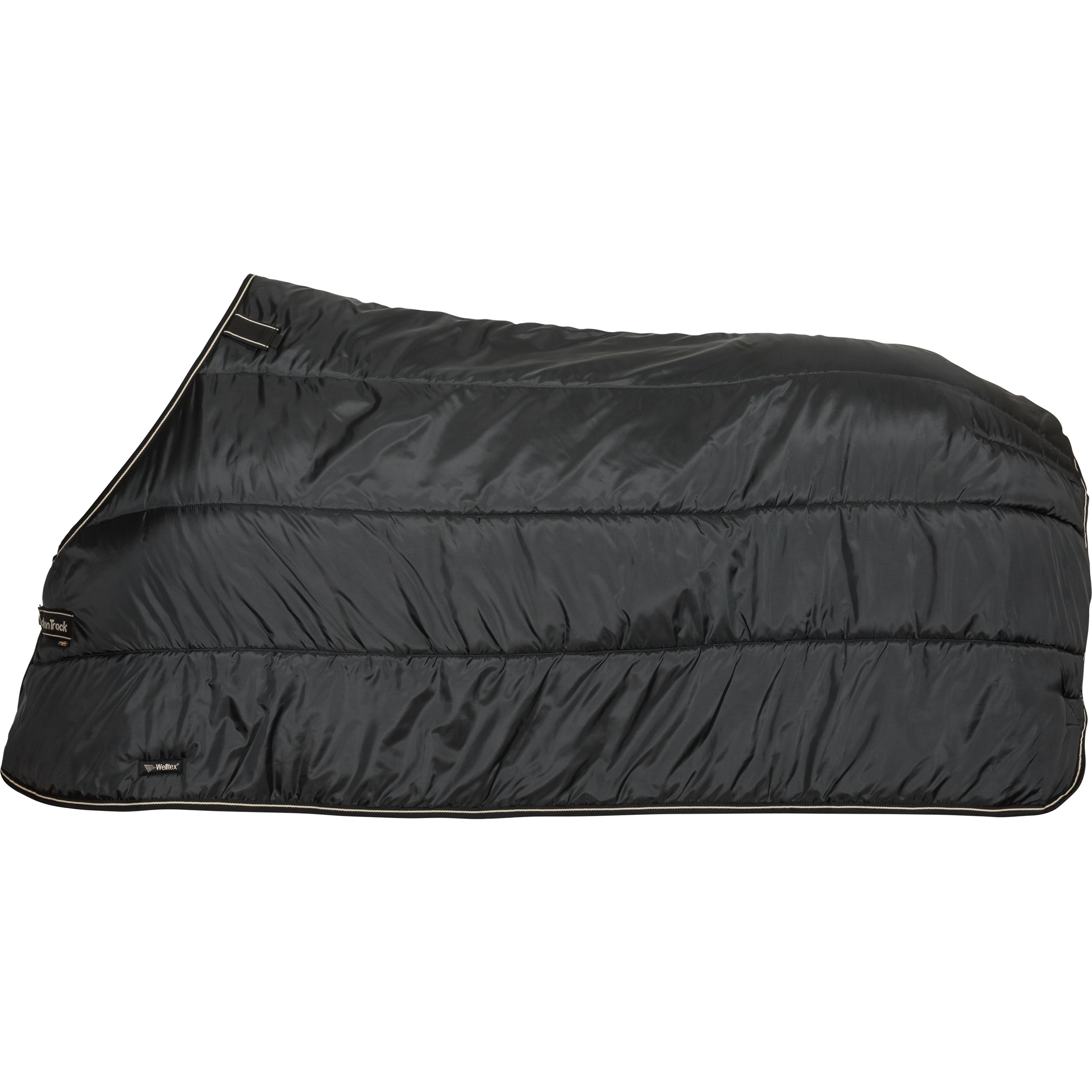 black lightweight lining for horse blanket, black