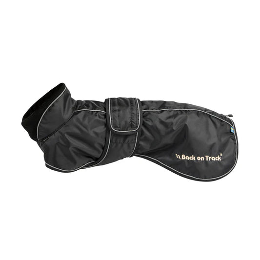Buddy dog coat flat lay style