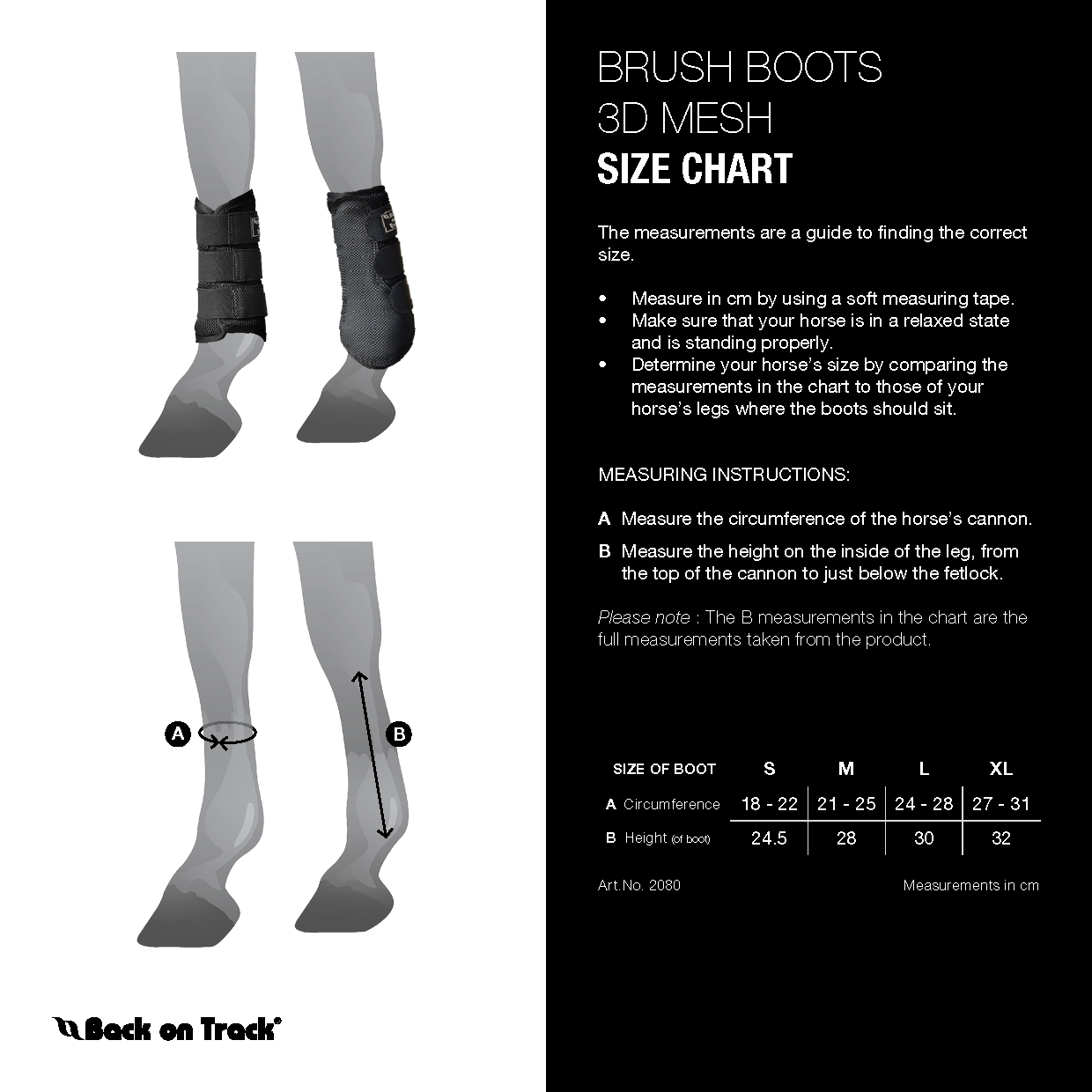 Back on track brush boots discount