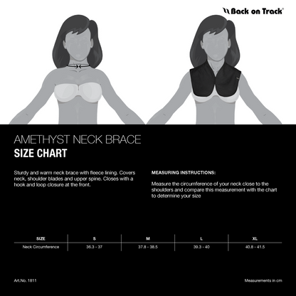 size chart for neck cover