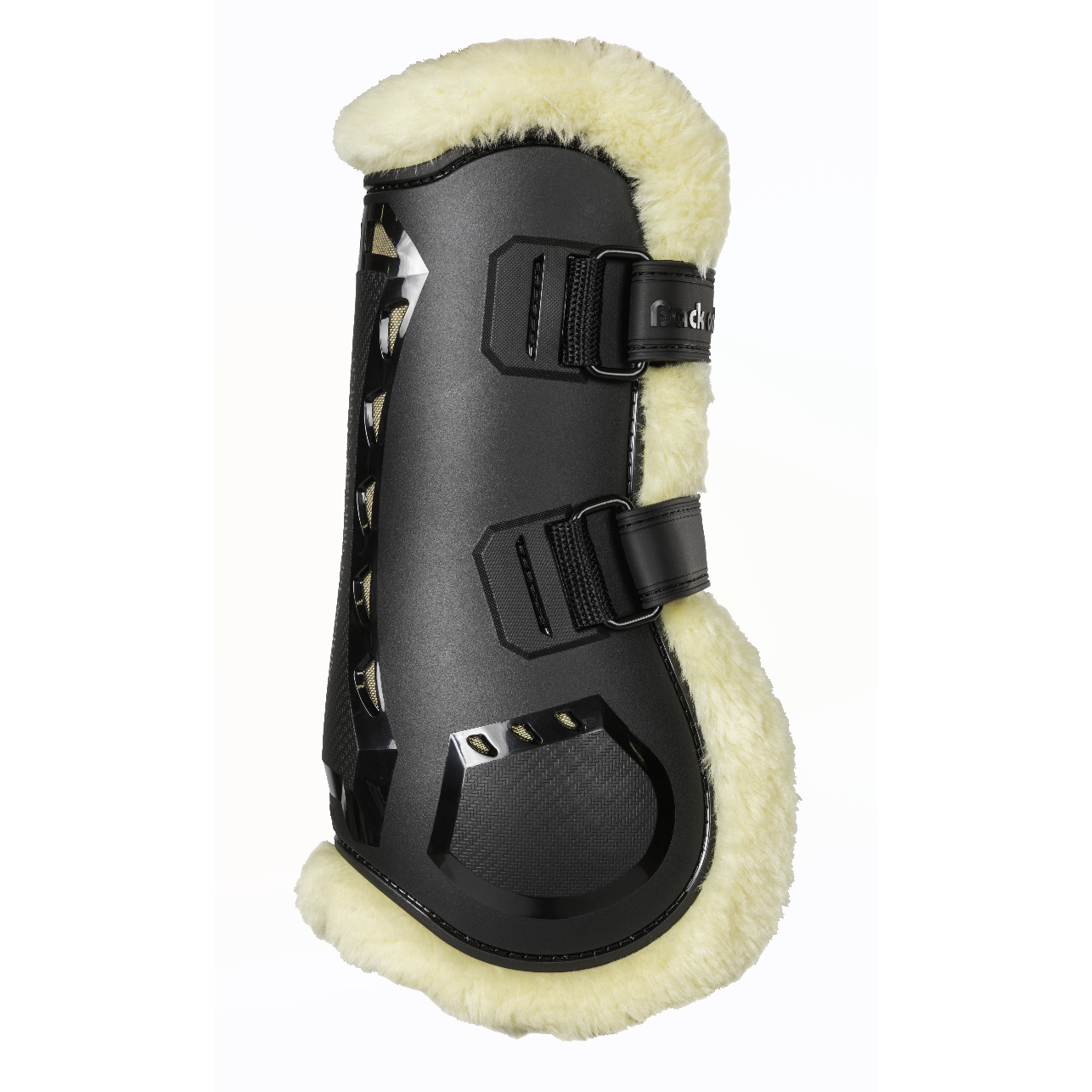 airflow tendon boot black fur lined