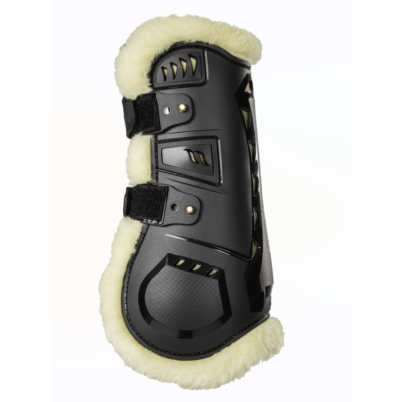 airflow tendon boot black fur lined