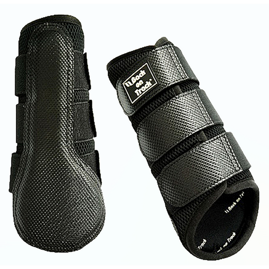 black brushing (splint) boots 